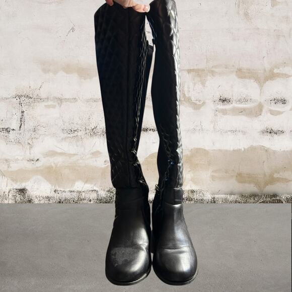 Just Fab Argo Quilted Riding Boot Size 8.5 - Picture 2 of 7